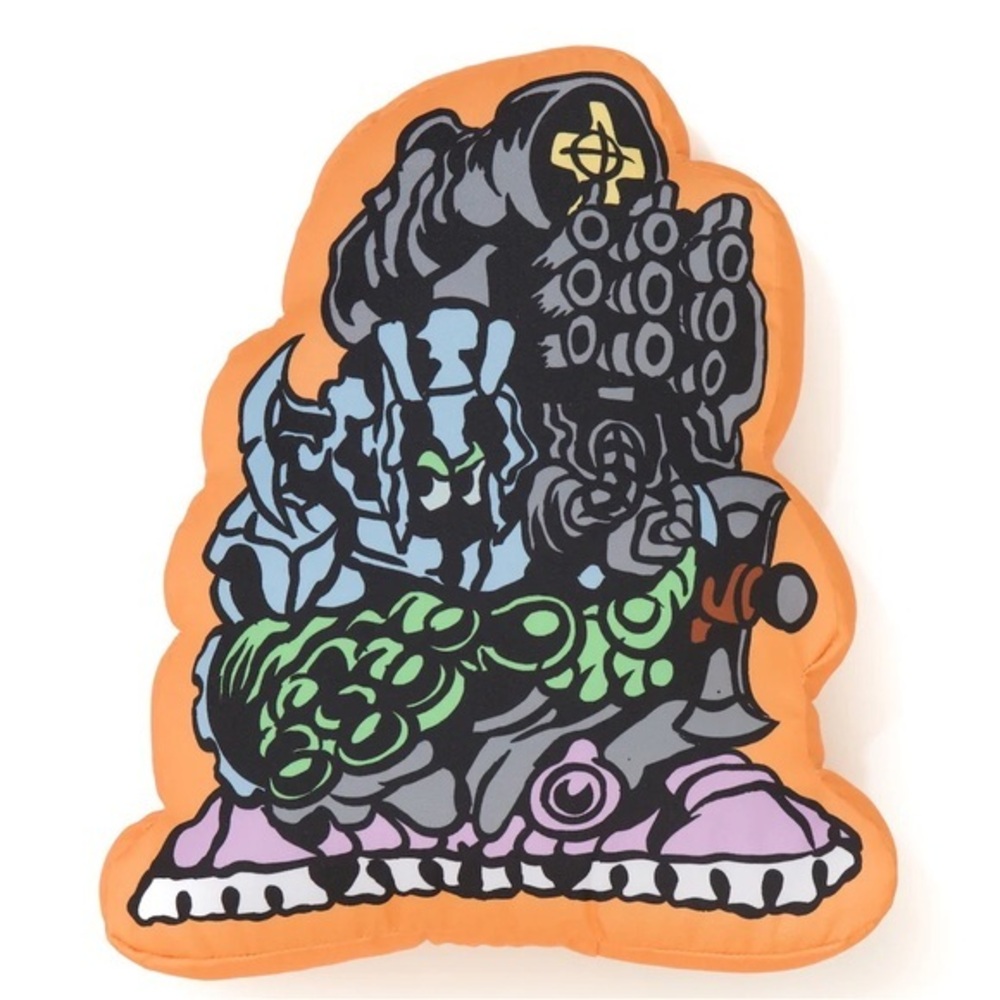 NWOT brain dead Kogan cannon orange pillow